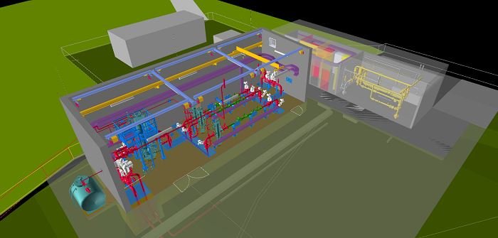 Bau einer Industrieanlage von Senft Engineering in Bromberg